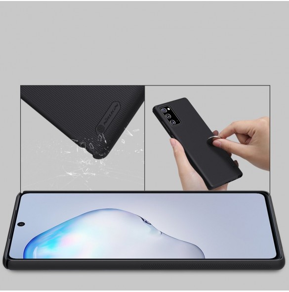 Svart och mycket snyggt skal Samsung Galaxy Note 20.