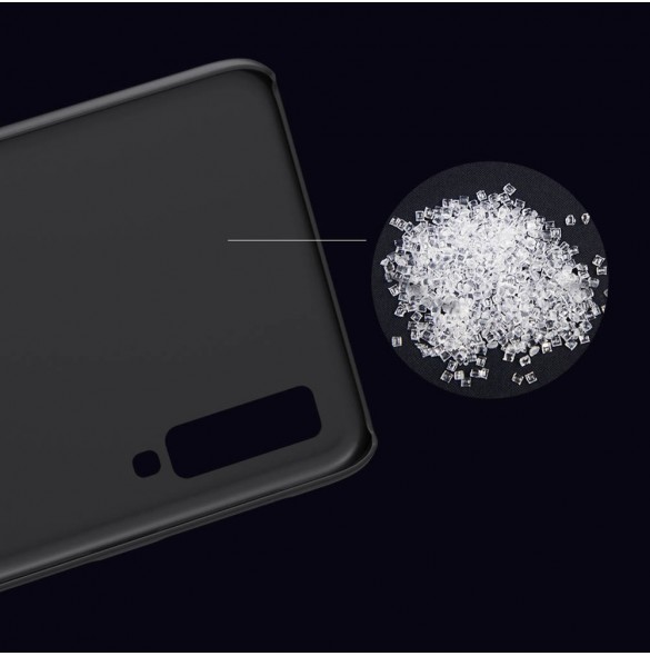 Svart och väldigt snyggt skydd till Samsung Galaxy A7 2018 A750.