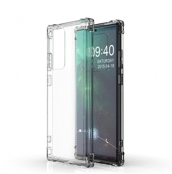 Samsung Galaxy Note 20 Ultra skyddas av detta fantastiska skal.