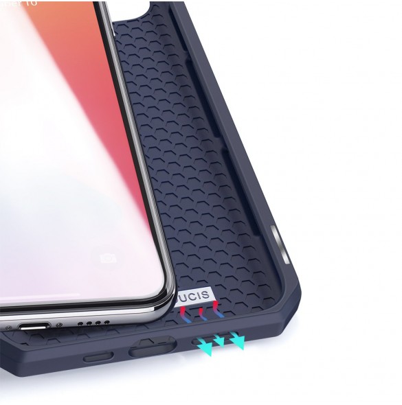 Blå och mycket snyggt fodral iPhone 12 Mini.