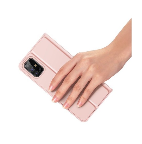 Rosa och mycket elegant omslag Samsung Galaxy M31s.