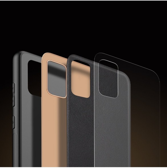 Samsung Galaxy A71 skyddas av detta fantastiska skal.