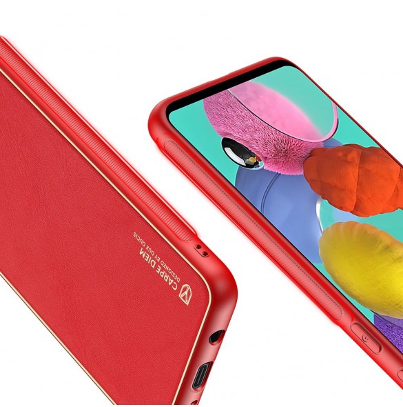 Samsung Galaxy A51 skyddas av detta fantastiska skal.