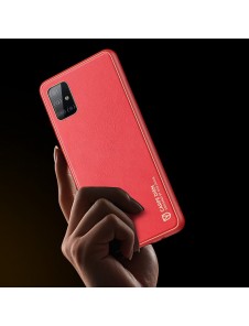 Rött och mycket snyggt skal Samsung Galaxy A51.