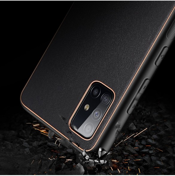 Samsung Galaxy A51 skyddas av detta fantastiska skal.