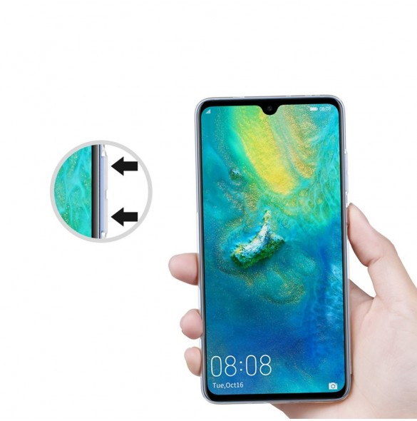 Grå och väldigt snyggt skydd till Huawei Mate 20.
