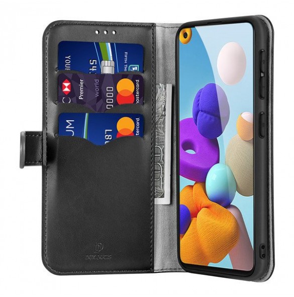 Med det här skalet blir du lugn för Samsung Galaxy A21S och väldigt snyggt skydd från DUX DUCIS.