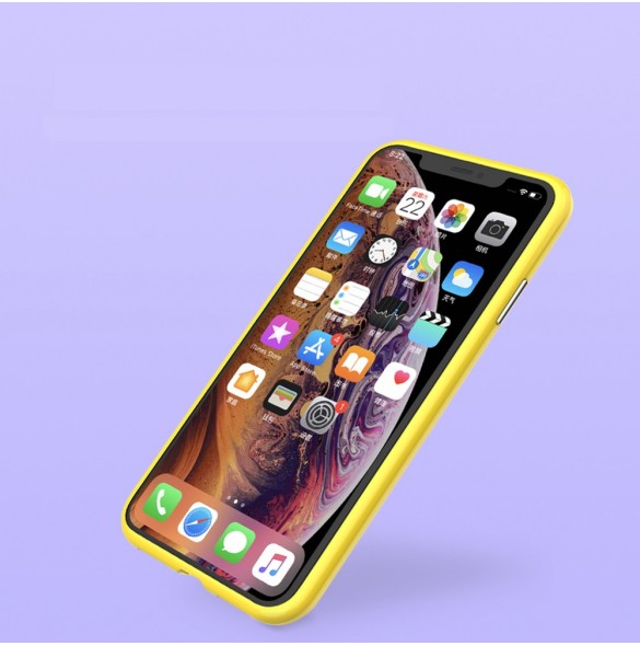 Gult och väldigt snyggt skydd till Apple iPhone XR.