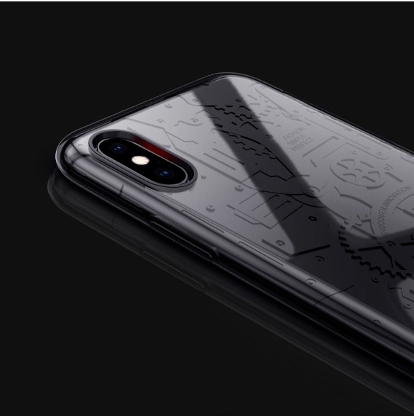 Svart och väldigt elegant cover till Apple iPhone XS Max.