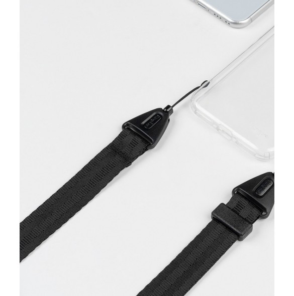 Tinsel-genomskinlig och mycket snyggt fodral iPhone 12 Pro Max.