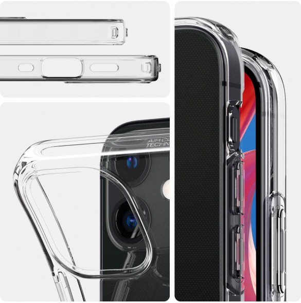 Spigen Liquid Crystal iPhone 12 Mini - Kristallklar