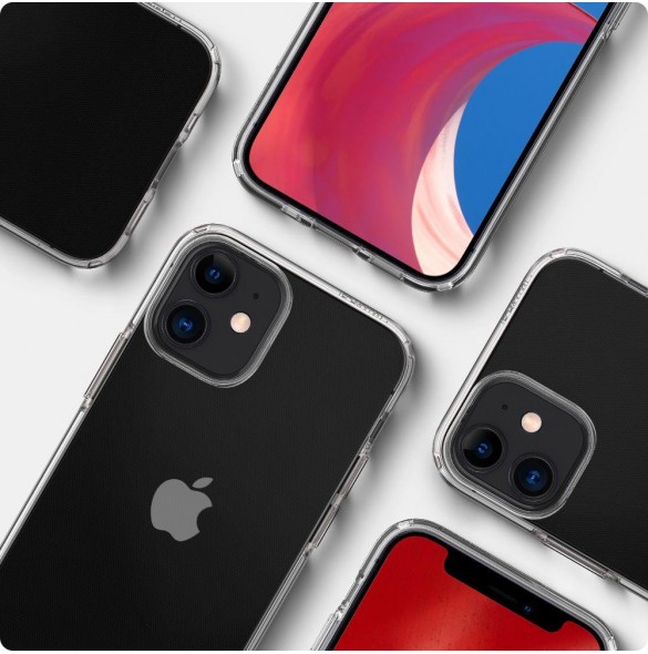 Spigen Liquid Crystal iPhone 12 Mini - Kristallklar