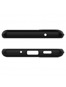Svart och mycket snyggt skal Samsung Galaxy S20 FE.