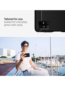 Matt svart och mycket snyggt skal Samsung Galaxy M51.