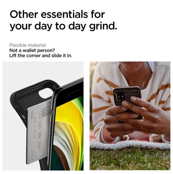 Matsvart och mycket snyggt fodral Samsung Galaxy M31s.