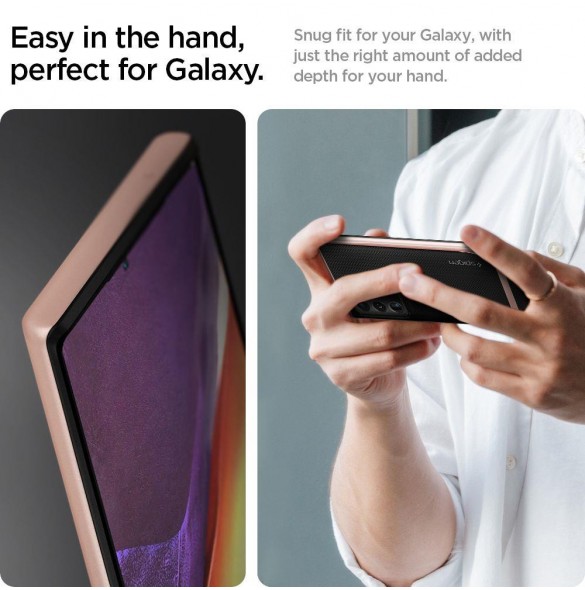 Ett elegant skal till Samsung Galaxy Note 20 Ultra och väldigt snyggt skydd från Spigen.