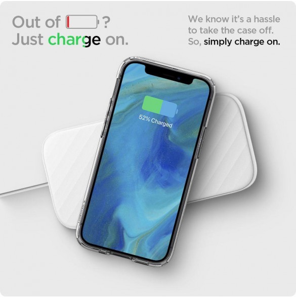 iPhone 12 Mini skyddas av detta fantastiska skal.