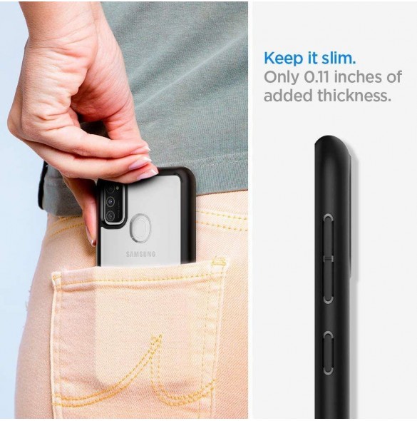 Vackert och pålitligt skyddsfodral för Samsung Galaxy M21 / M30s.