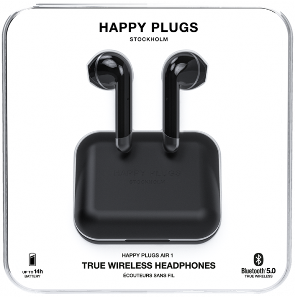 Happy Plugs Air - Svart