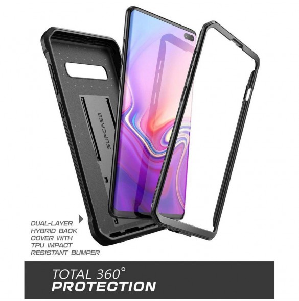Supcase Unicorn Beetle Pro Samsung Galaxy S10 Plus - Svart