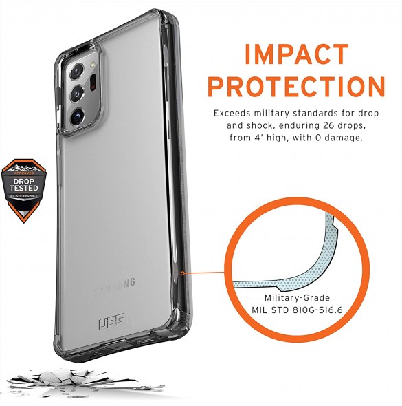 UAG Plyo Cover till Samsung Galaxy Note 10 -  Ice 211742114343