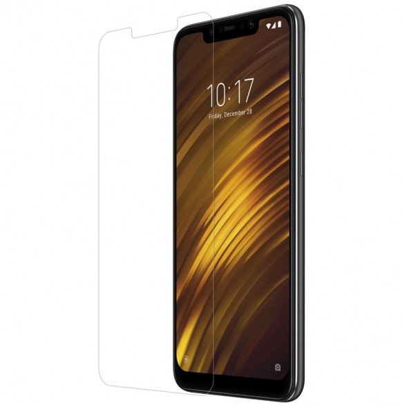 Ett elegant glas för Xiaomi Pocophone F1 modell i vackert material.