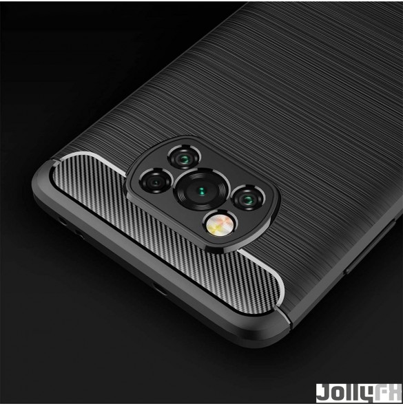 Vackert och pålitligt skyddsfodral för Xiaomi Poco X3 NFC.