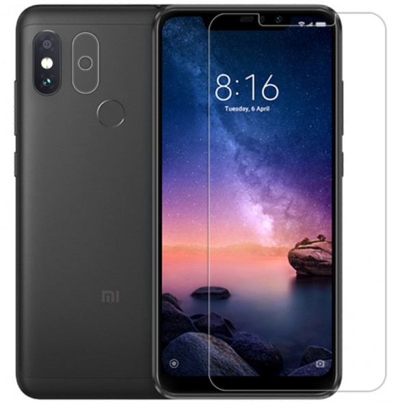 Mycket snyggt glas för Xiaomi Redmi Note 6 Pro.