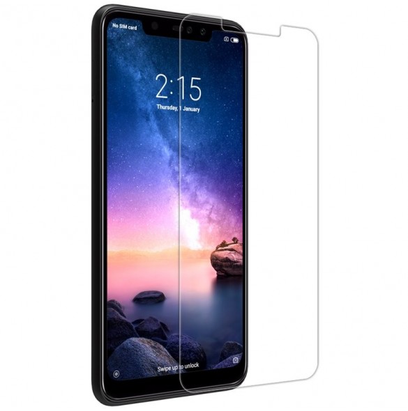 Din telefon skyddas av detta glas från Nillkin.