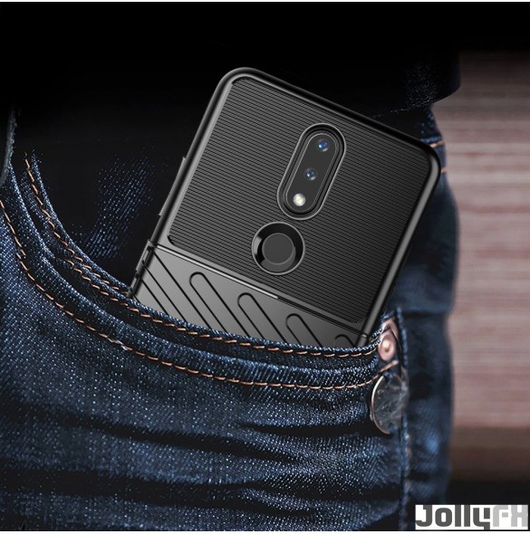 Vackert och pålitligt skyddsfodral för Nokia 2.4.