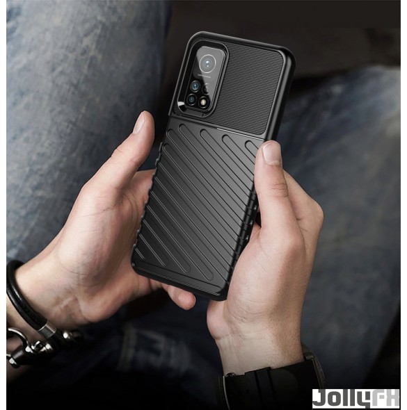 Svart och mycket snyggt fodral Xiaomi Mi 10T Pro / Mi 10T.