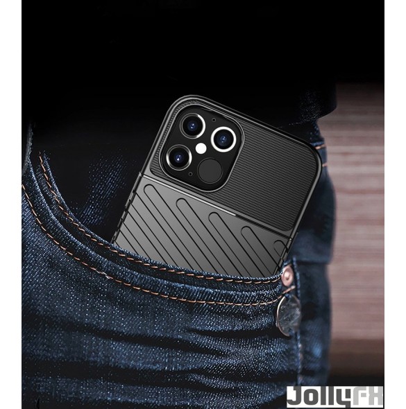Din telefon skyddas av detta skydd från JollyFX.