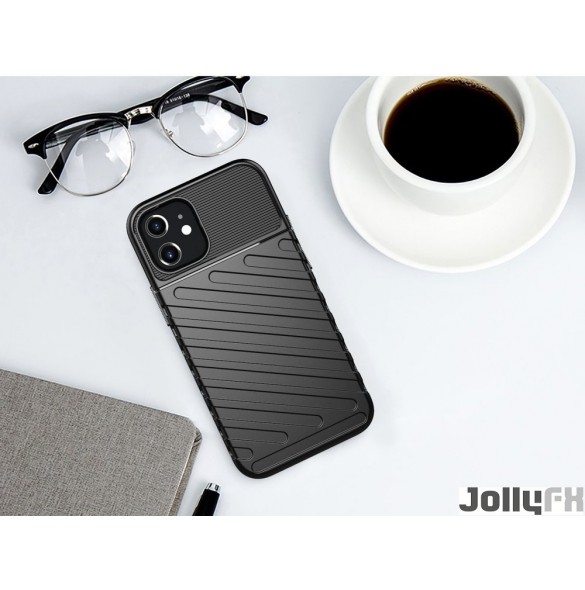 Din telefon skyddas av detta skydd från JollyFX.