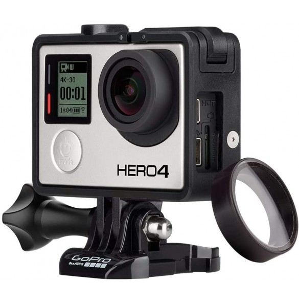 GoPro AGCLK-301 Protective Lens Set for HERO 3 / 3 plus / 4 - Svart - 2pcs