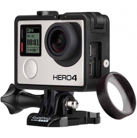GoPro AGCLK-301 Protective Lens Set for HERO 3 / 3 plus / 4 - Svart - 2pcs
