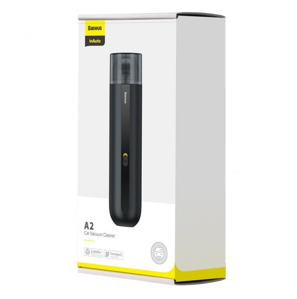 Baseus A2 mini trådlös dammsugare 70 W 5000 Pa - Svart (CRXCQA2-01)