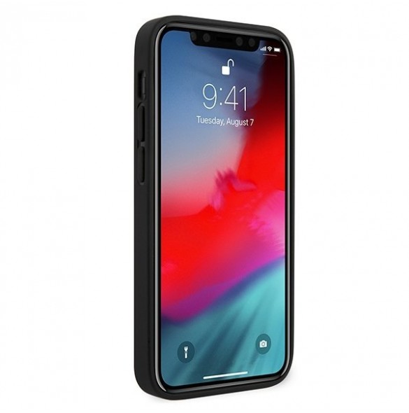 Rött och väldigt snyggt fodral iPhone 12 Mini.