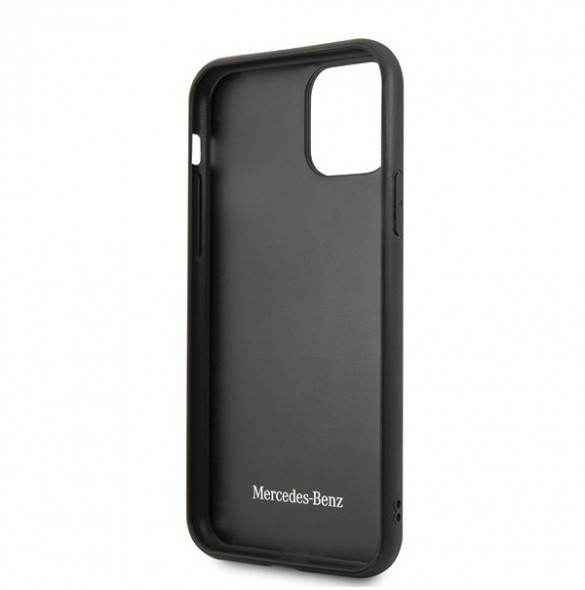 Mercedes hårt fodral MEHCN61VWOBR iPhone 11 - Wood Line Rosewood
