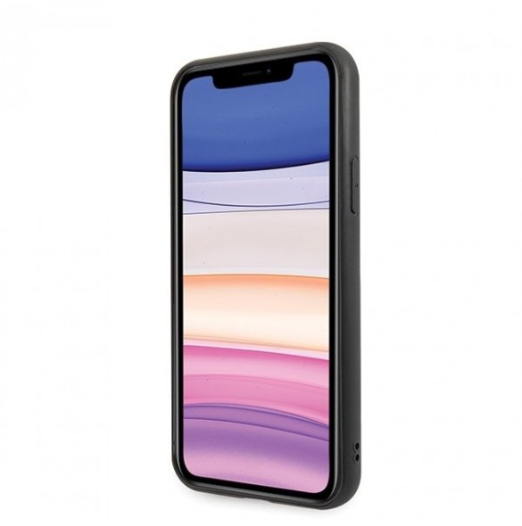 Mercedes hårt fodral MEHCN61VWOBR iPhone 11 - Wood Line Rosewood