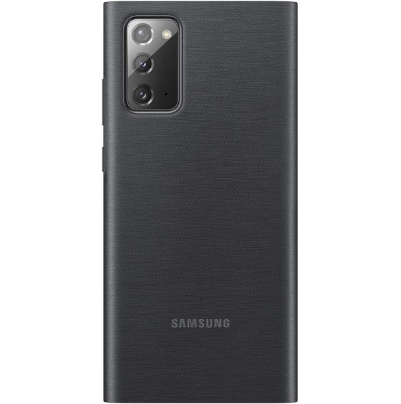 Samsung LED View Cover med LED-display för Samsung Galaxy Note 20 - Svart (EF-NN980PBEGEU)
