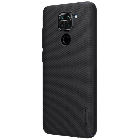 Nillkin Super Frosted Shield Case kickstand för Xiaomi Redmi 9 - Svart