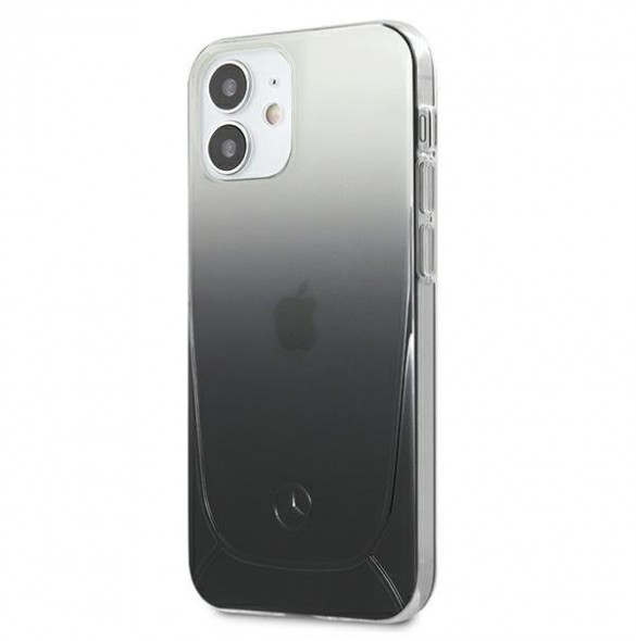 Svart och mycket snyggt fodral iPhone 12 Mini.
