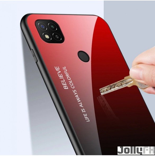 Rosa och mycket elegant omslag Xiaomi Redmi 9C.