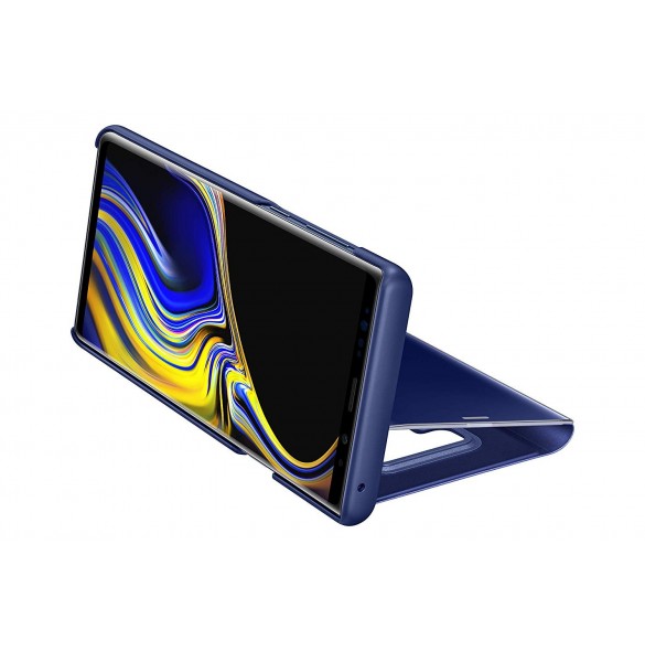 Samsung EF-ZN960CLE Clear View Cover Vikbart Fodral Till Samsung Galaxy Note 9 - Blå