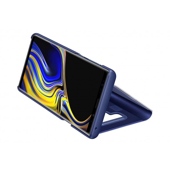 Samsung EF-ZN960CLE Clear View Cover Vikbart Fodral Till Samsung Galaxy Note 9 - Blå