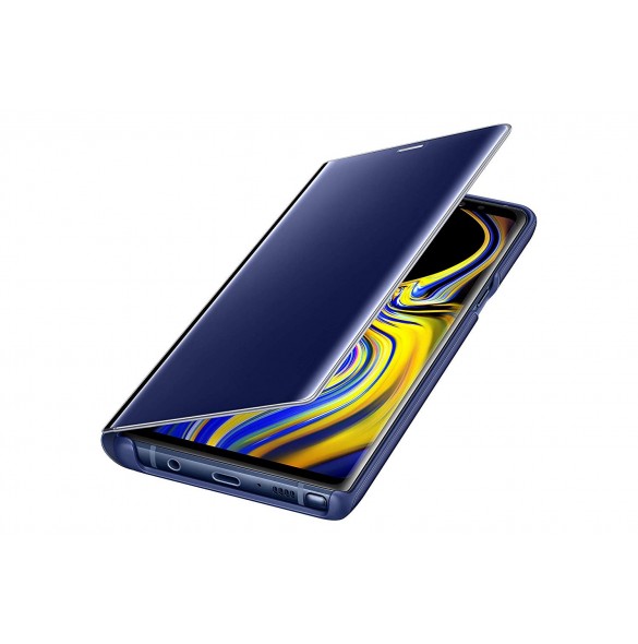 Samsung EF-ZN960CLE Clear View Cover Vikbart Fodral Till Samsung Galaxy Note 9 - Blå