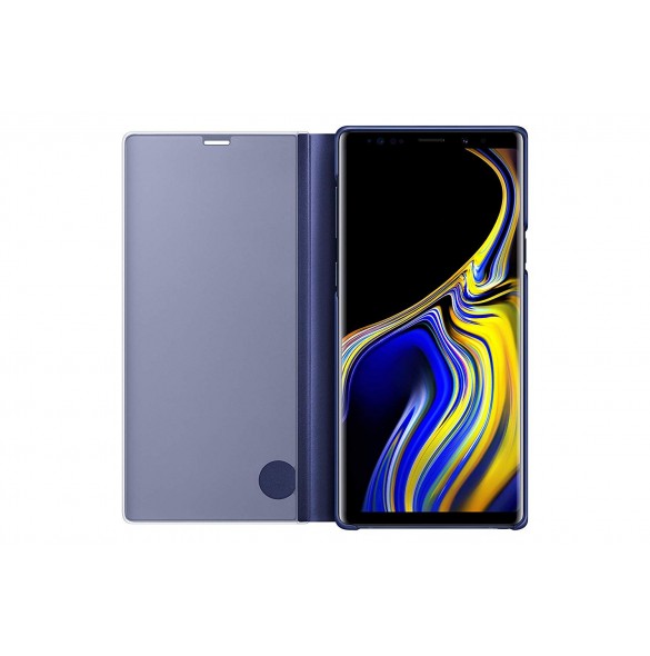 Samsung EF-ZN960CLE Clear View Cover Vikbart Fodral Till Samsung Galaxy Note 9 - Blå