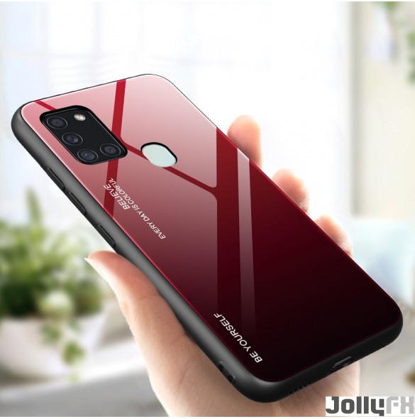 Samsung Galaxy A21S och väldigt snyggt skydd från JollyFX.