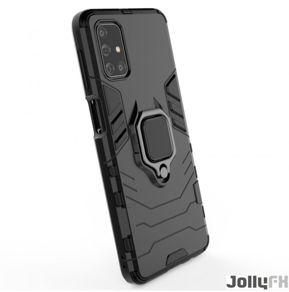 Svart och mycket snyggt skal Samsung Galaxy M51.