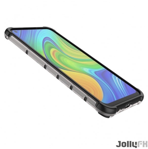 Din telefon skyddas av detta skydd från JollyFX.